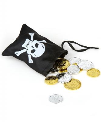 GENERIQUE Tr&eacute;sor pirate avec sa besace Taille  Unique