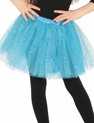 FIESTAS GUIRCA, S.L. Tutu Bleu Brillant enfant 