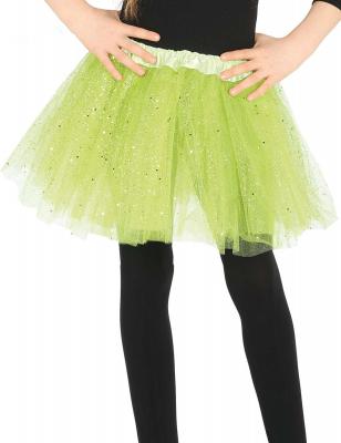 FIESTAS GUIRCA, S.L. Tutu Jaune Brillant enfant 