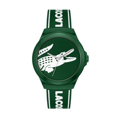 LACOSTE  pour homme. Montre analogique verte Neocroc 
