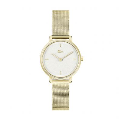 LACOSTE Montre Femme  Suzanne 2001322 - Bracelet Acier Dor&eacute;