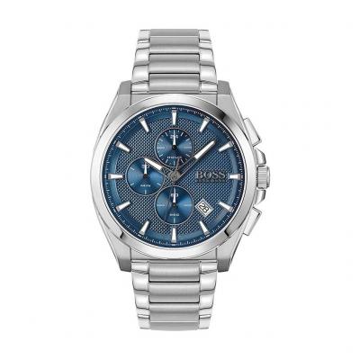 HUGO BOSS Montre Homme Grandmaster Bleu 1513884 Gris BOSS
