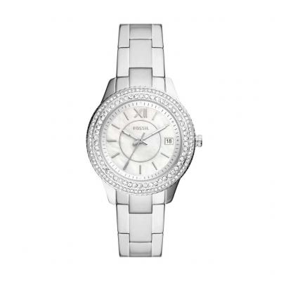 FOSSIL Montre Femme Stella Blanc ES5130 