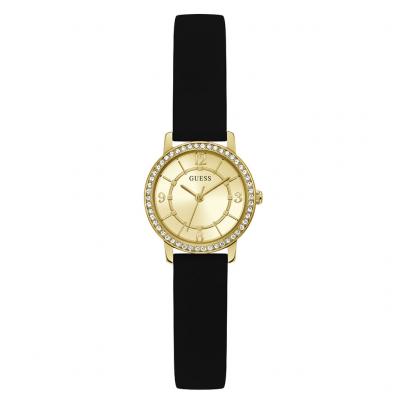 GUESS Montre Femme  LADIES DRESS GW0469L3 - Bracelet Silicone Noir