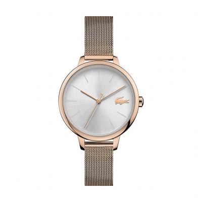LACOSTE Montre  en Maille milanaise Rose 