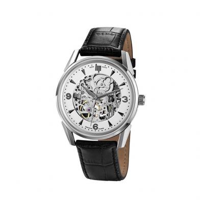  Lip Hommes Analogique Quartz Montre avec Bracelet en Cuir 671248