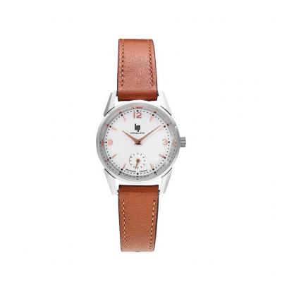  Lip Femme Uhr Analogique Quartz (Pile) mit Cuir Armband 671602