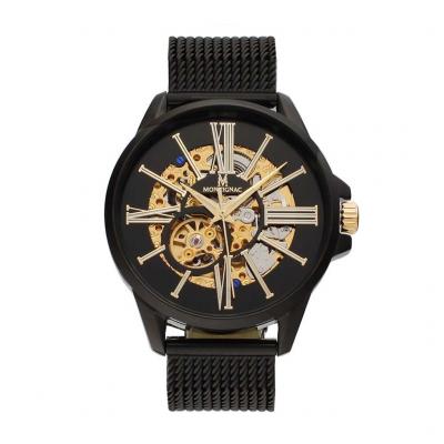 MONTIGNAC Montre automatique Round Noir MOW405