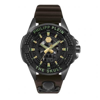 PHILIPP PLEIN  Montre Marron Analogique Hommes The $Kull Pwaaa0421