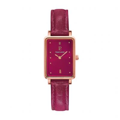 PIERRE LANNIER Montre Femme  - 050K955 Bracelet Cuir Rouge