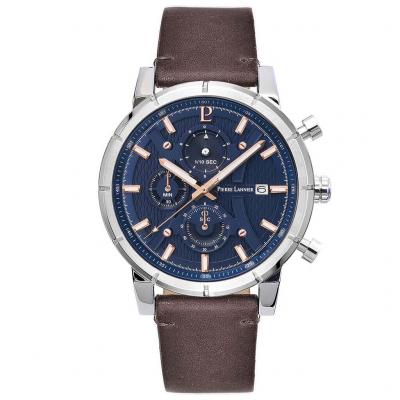 PIERRE LANNIER Montre Homme  CRITERIUM 223G164 - Bracelet Cuir Marron