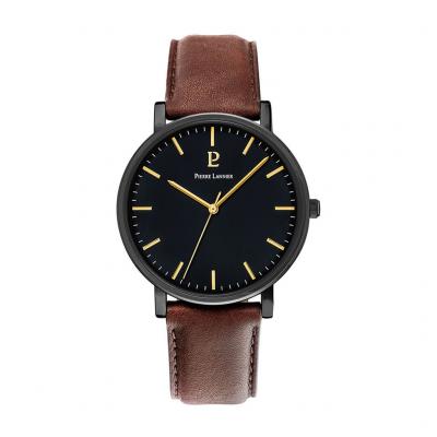 PIERRE LANNIER Montre Homme  Essential - 218F434 Bracelet Cuir Marron