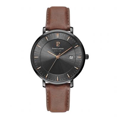 PIERRE LANNIER Montre Homme  INTI 209G434 - Bracelet Cuir Marron