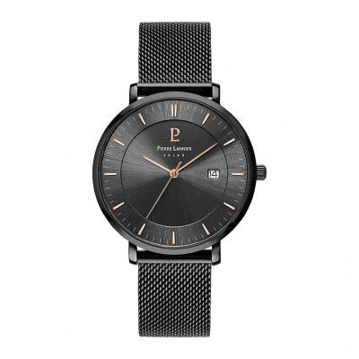 PIERRE LANNIER Montre Homme  INTI 209G439 - Bracelet Acier Noir