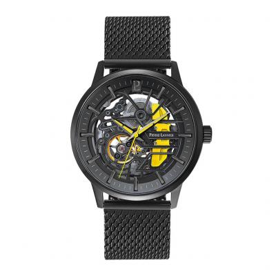 PIERRE LANNIER Montre Homme  - 338A449 Bracelet Acier Noir