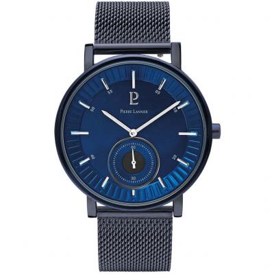 PIERRE LANNIER Montre Homme  WOOFER 201F469 - Bracelet Acier Bleu