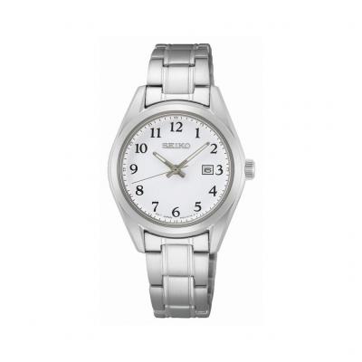 SEIKO Montre Femme Classiques Blanc SUR465P1 Gris 