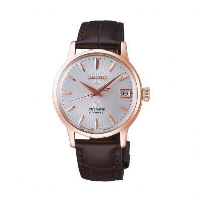 SEIKO Montre Femme Presage Argent&eacute; SRP852J1 Rose 
