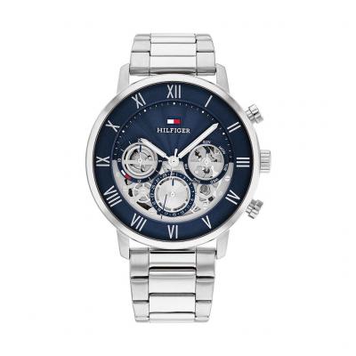 TOMMY HILFIGER Montre Homme  Legend 1710569 - Bracelet Acier Argent