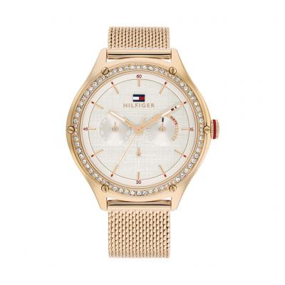 TOMMY HILFIGER Montre Femme  Lexi 1782653 - Bracelet Acier Dor&eacute; rose