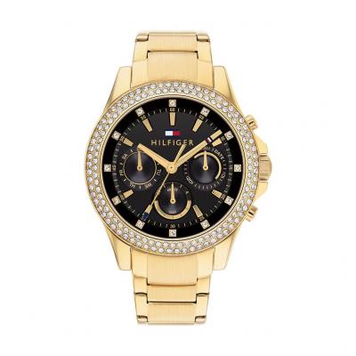 TOMMY HILFIGER Montre Femme  Haven 1782676 - Bracelet Acier Dor&eacute;