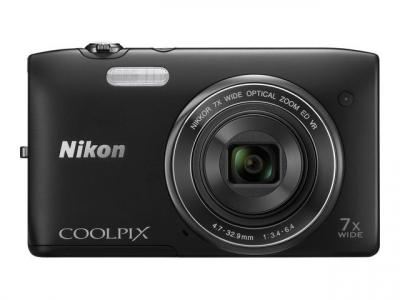 NIKON  S3500 Compact Noir - CCD 20MP Zoom 7x 