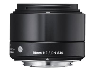 SIGMA  A 19 mm F2.8 DN 46 mm Objectif (adapt&eacute; &agrave; Sony E-mount) noir