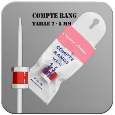  Compte rangs tricot 2.5 - Distrifil(...) - Multicolore 