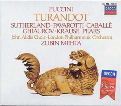 Turandot, op&eacute;ra en 3 actes