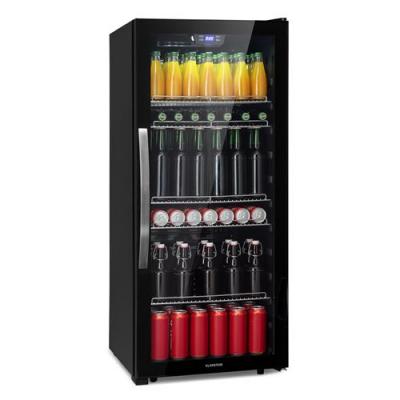 R&eacute;frig&eacute;rateur Klarstein Beersafe 7XL - 242 L - 5 clayettes - Porte en verre - Acier inoxydable