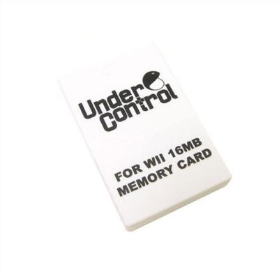GENERIQUE Carte M&eacute;moire 16mb - Wii/Game Cube - Blanche