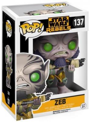  Figurine Pop - Star Wars Rebels - Zeb - Funko Pop