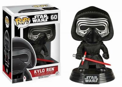 FUNKO Figurine Pop - Star Wars The Force Awakens - Kylo Ren Bobble Head -  Pop