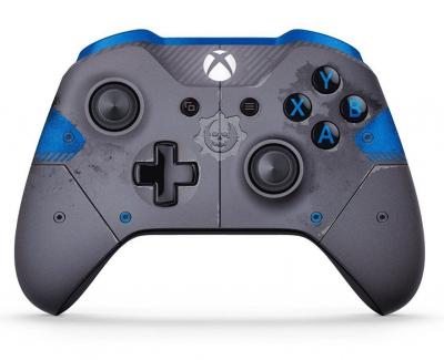Manette sans fil Microsoft Xbox Edition limit&eacute;e Gears of War Fenix Blue 