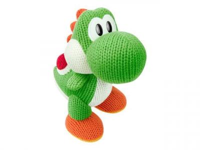 Figurine Amiibo Yoshi's Woolly World M&eacute;ga Yoshi de Laine 