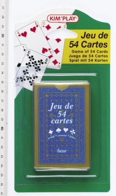 GENERIQUE Jeu De 54 Cartes A Jouer De Luxe *Poker Rami