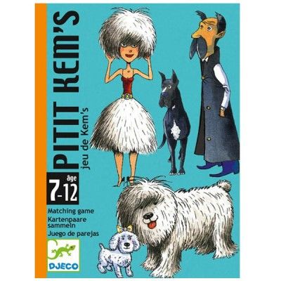DJECO Jeu de cartes Pitit kem's  