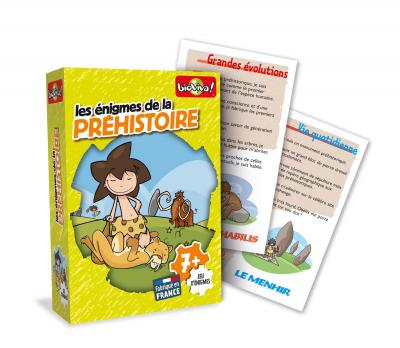 BIOVIVA Jeu d'&eacute;nigmes Pr&eacute;histoire 