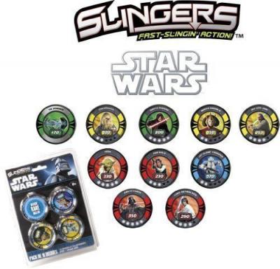LANSAY Pack de 10 disques Slingers : Star Wars 