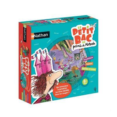 NATHAN  - Le petit Bac du Prince de Motordu - Jeu de Soci&eacute;t&eacute;