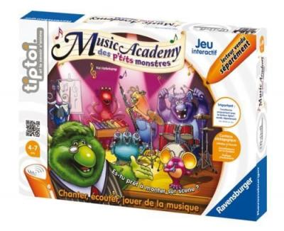 RAVENSBURGER  - 00717 - Jeu Educatif Electronique - Music Academy Pts Monstres Tiptoi