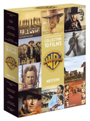 Coffret - 90 ans Warner - ""Western""- 10 DVD 