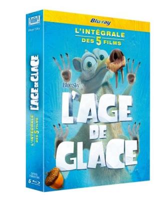 Blu-Ray Coffret L'Age de glace - L'int&eacute;grale des 5 films