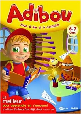 MINDSCAPE FRANCE Adibou joue &agrave; lire et &agrave; compter 6-7 ans 