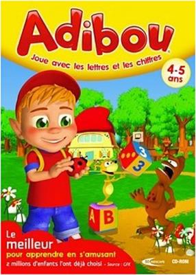 MINDSCAPE FRANCE Adibou joue avec les lettres et les chiffres 4-6 ans 