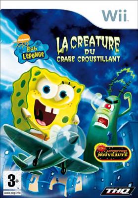 Bob L'&eacute;ponge : La Cr&eacute;ature Du Crabe Croustillant Wii