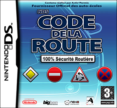 Code De La Route Ds 100% Securite Routiere Nintendo Ds