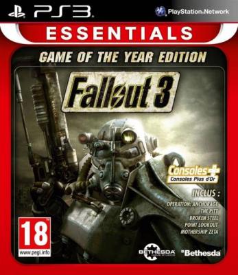 Fallout 3 - Game Of The Year Edition - Essentials Ps3