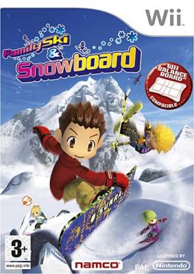 FAMILY SKI & SNOWBOARD (compatible avec le Wii Bal