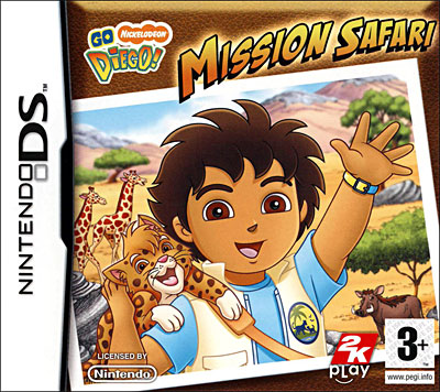 Go Diego Go - Mission Safari Nintendo Ds
